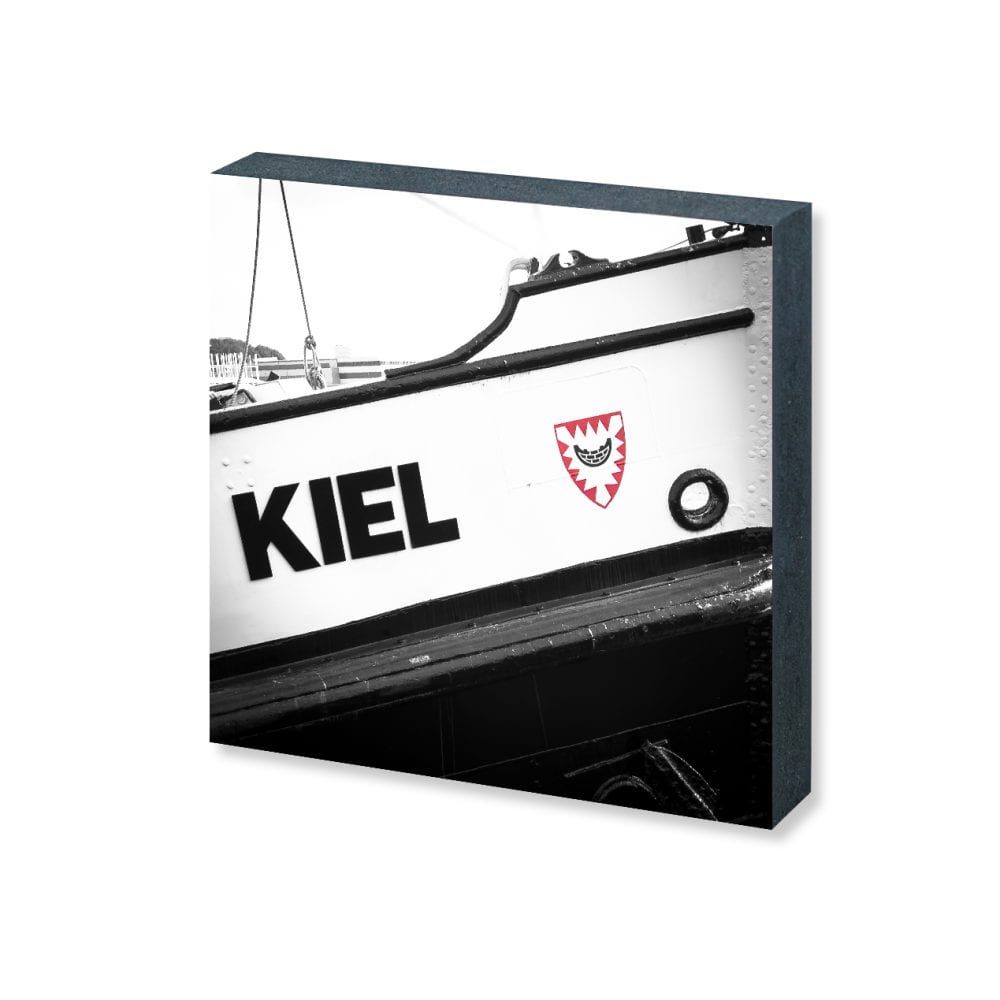 Kiel auf Holz Kiel Wappen Kila Photography